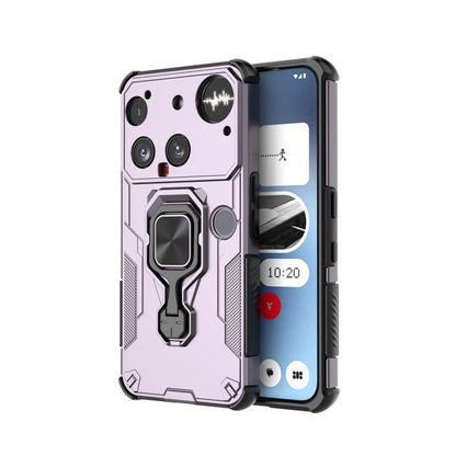 Nothing Phone 3 PU Leather Wallet Phone Case with Metal Kickstand, Card Holder, Cash Pocket, Wrist Strap, Shockproof TPU Protective Cover & Screen Protector
