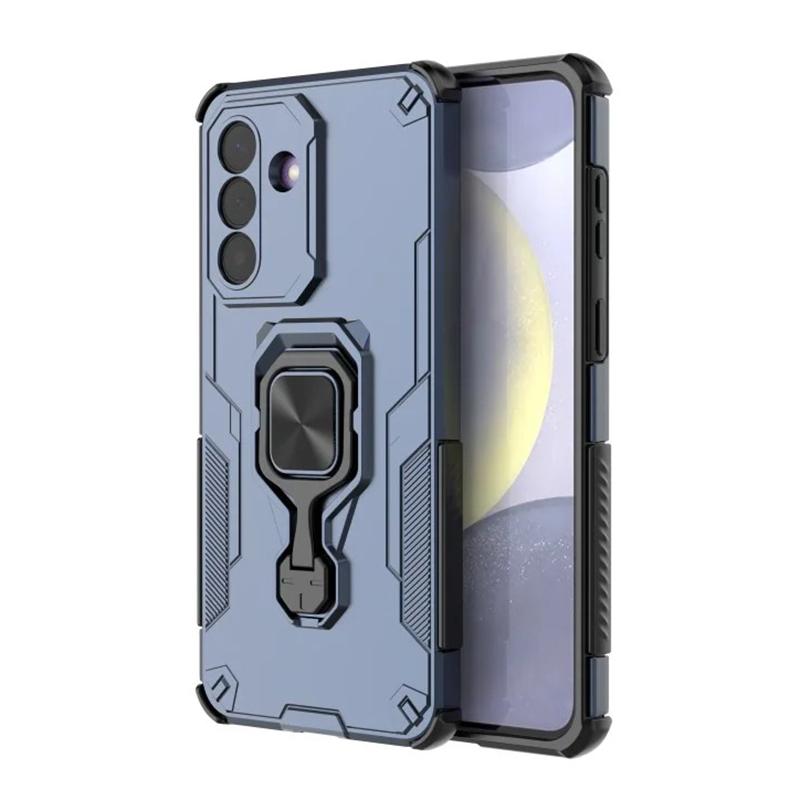 Samsung Galaxy A16 4G PU Leather Wallet Phone Case with Metal Kickstand, Card Holder, Cash Pocket, Wrist Strap, Shockproof TPU Protective Cover & Screen Protector