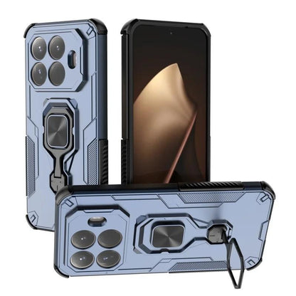 Xiaomi 15T Pro 5G PU Leather Wallet Phone Case with Metal Kickstand, Card Holder, Cash Pocket, Wrist Strap, Shockproof TPU Protective Cover & Screen Protector
