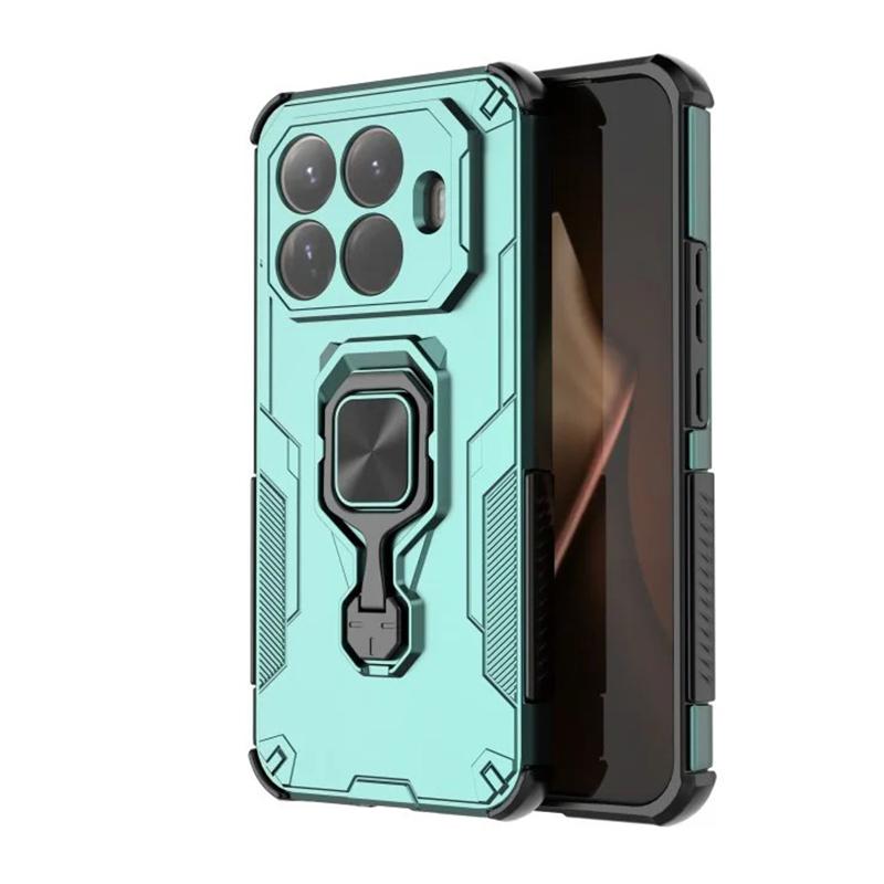 Xiaomi 15T Pro 5G PU Leather Wallet Phone Case with Metal Kickstand, Card Holder, Cash Pocket, Wrist Strap, Shockproof TPU Protective Cover & Screen Protector