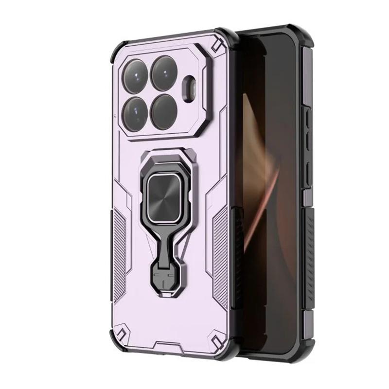 Xiaomi 15T Pro 5G PU Leather Wallet Phone Case with Metal Kickstand, Card Holder, Cash Pocket, Wrist Strap, Shockproof TPU Protective Cover & Screen Protector