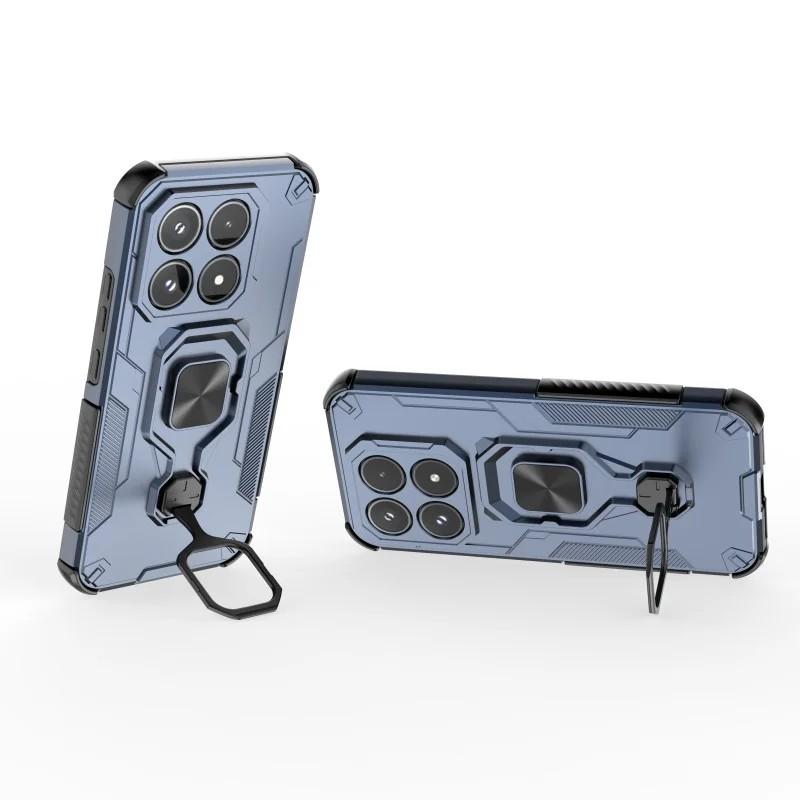 Xiaomi 17 PU Leather Wallet Phone Case with Metal Kickstand, Card Holder, Cash Pocket, Wrist Strap, Shockproof TPU Protective Cover & Screen Protector