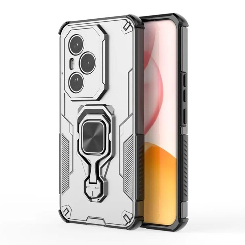 Honor 400 Pro (160.8mm) PU Leather Wallet Phone Case with Metal Kickstand, Card Holder, Cash Pocket, Wrist Strap, Shockproof TPU Protective Cover & Screen Protector