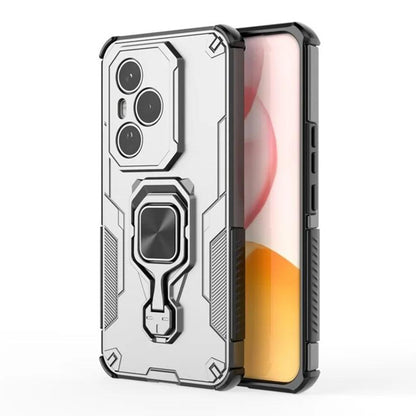 Honor 400 Pro (160.8mm) PU Leather Wallet Phone Case with Metal Kickstand, Card Holder, Cash Pocket, Wrist Strap, Shockproof TPU Protective Cover & Screen Protector
