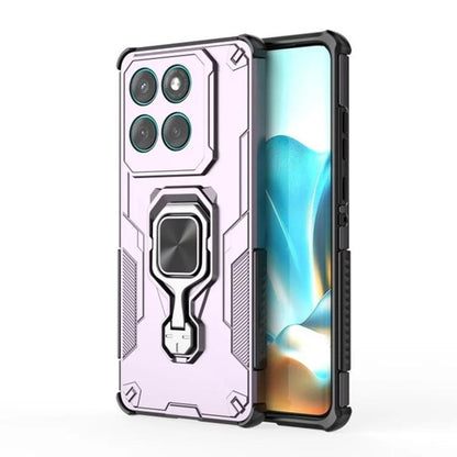 Motorola Edge 60 PU Leather Wallet Phone Case with Metal Kickstand, Card Holder, Cash Pocket, Wrist Strap, Shockproof TPU Protective Cover & Screen Protector