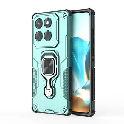 Motorola Edge 60 Pro 5G PU Leather Wallet Phone Case with Metal Kickstand, Card Holder, Cash Pocket, Wrist Strap, Shockproof TPU Protective Cover & Screen Protector