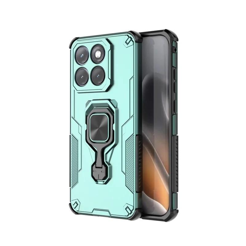 Motorola Edge 70 Fusion PU Leather Wallet Phone Case with Metal Kickstand, Card Holder, Cash Pocket, Wrist Strap, Shockproof TPU Protective Cover & Screen Protector