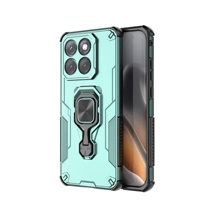 Motorola Edge 70 Fusion PU Leather Wallet Phone Case with Metal Kickstand, Card Holder, Cash Pocket, Wrist Strap, Shockproof TPU Protective Cover & Screen Protector