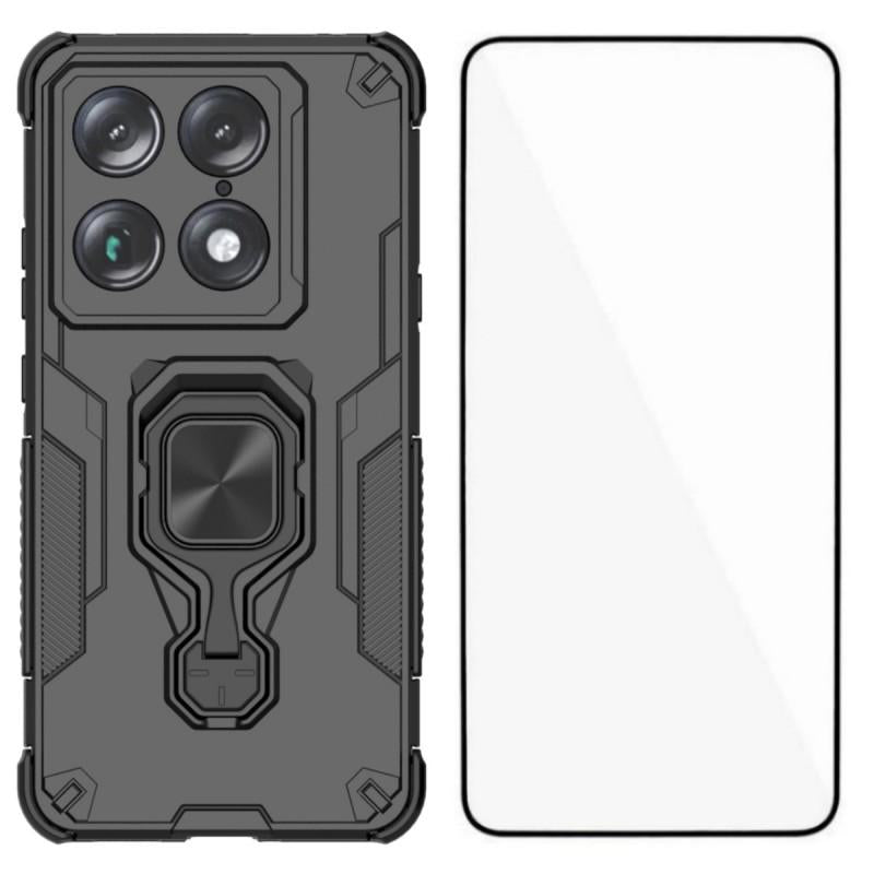 Motorola Moto X70 Air Signature PU Leather Wallet Phone Case with Metal Kickstand, Card Holder, Cash Pocket, Wrist Strap, Shockproof TPU Protective Cover & Screen Protector