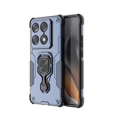 Motorola Moto X70 Air Pro PU Leather Wallet Phone Case with Metal Kickstand, Card Holder, Cash Pocket, Wrist Strap, Shockproof TPU Protective Cover & Screen Protector
