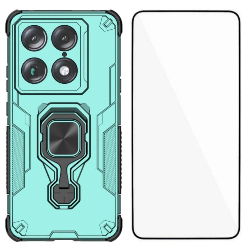 Motorola Moto X70 Air Signature PU Leather Wallet Phone Case with Metal Kickstand, Card Holder, Cash Pocket, Wrist Strap, Shockproof TPU Protective Cover & Screen Protector