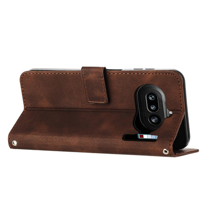 Nothing Phone 4a Dream Triangle Leather Wallet Phone Case with Lanyard, Card Slot, Cash Compartment, Foldable Kickstand, Shockproof PU TPU Protective Cover