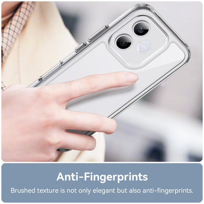 Honor 600 Lite Electroplated Buttons TPU Acrylic Phone Case with Screen Protector - Heavy Duty Shockproof Cover, Air Cushion Corners, Raised Camera & Screen Protection, HD Tempered Glass Full Coverage Protective Case