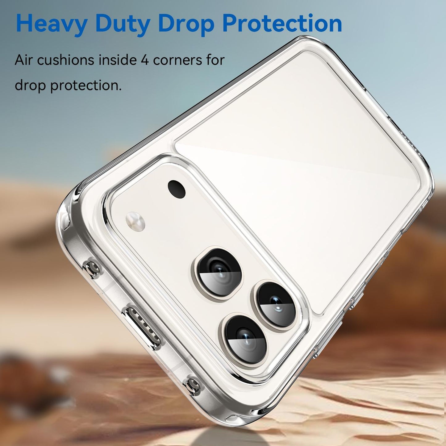 Honor 600 Pro Electroplated Buttons TPU Acrylic Phone Case with Screen Protector - Heavy Duty Shockproof Cover, Air Cushion Corners, Raised Camera & Screen Protection, HD Tempered Glass Full Coverage Protective Case