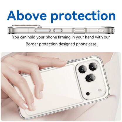 Honor 600 Pro Electroplated Buttons TPU Acrylic Phone Case with Screen Protector - Heavy Duty Shockproof Cover, Air Cushion Corners, Raised Camera & Screen Protection, HD Tempered Glass Full Coverage Protective Case