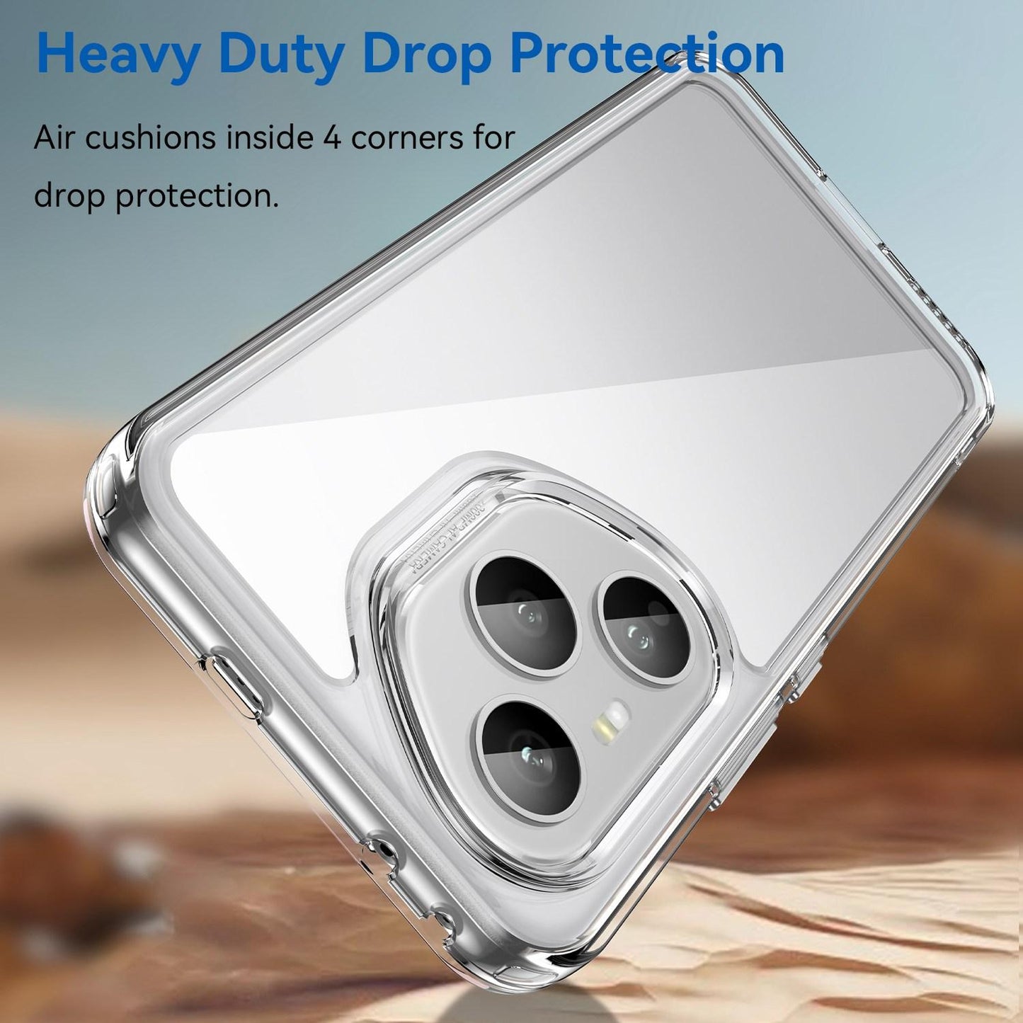 Honor 400 Pro 160.8mm Electroplated Buttons TPU Acrylic Phone Case with Screen Protector - Heavy Duty Shockproof Cover, Air Cushion Corners, Raised Camera & Screen Protection, HD Tempered Glass Full Coverage Protective Case