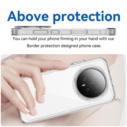 Honor Magic8 Electroplated Buttons TPU Acrylic Phone Case with Screen Protector - Heavy Duty Shockproof Cover, Air Cushion Corners, Raised Camera & Screen Protection, HD Tempered Glass Full Coverage Protective Case
