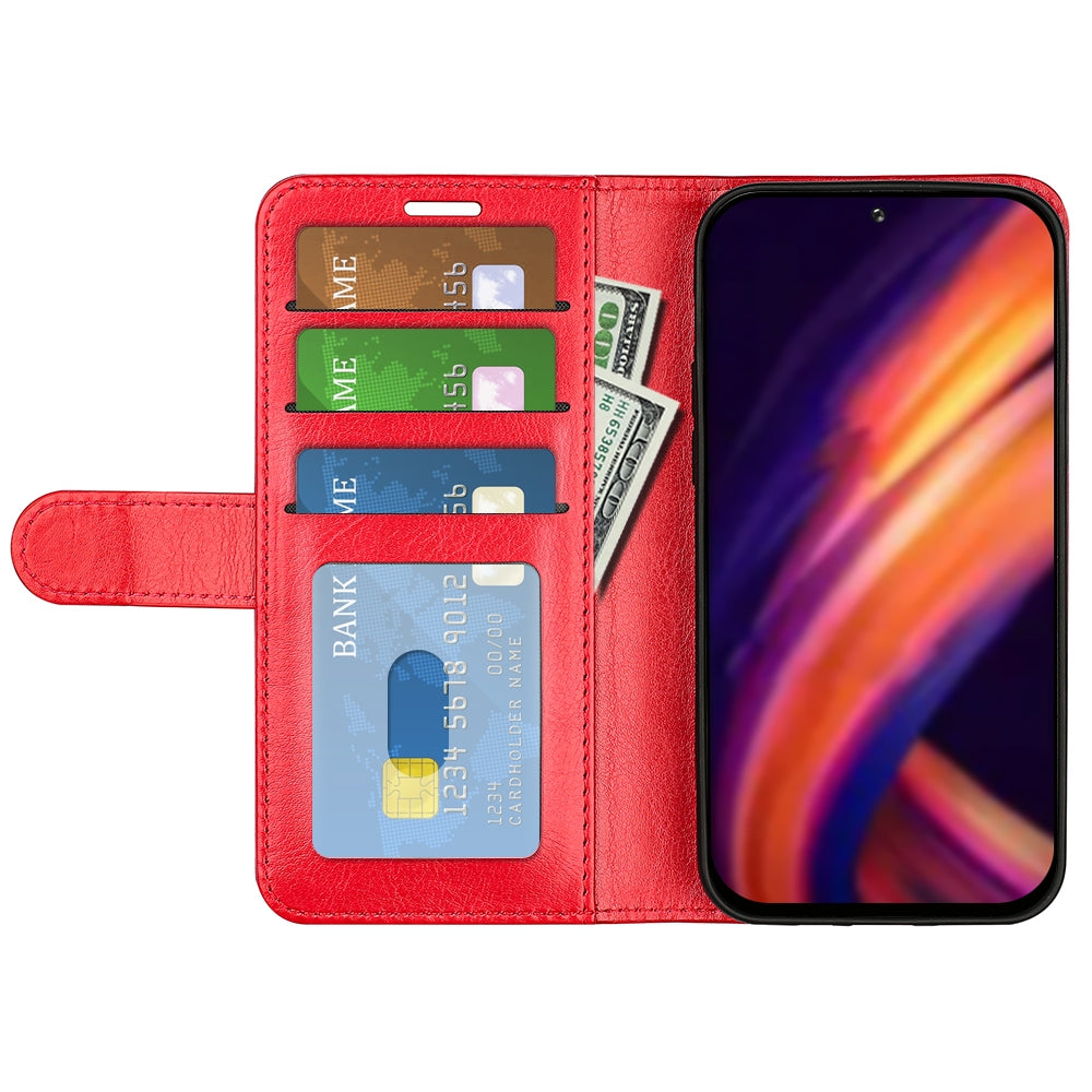 Motorola Edge X30 Texture Vertical Flip Leather Wallet Case with Card Slot, PU TPU Shockproof Protective Cover, Anti-Drop Magnetic Folio Phone Case