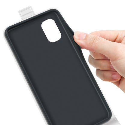 Motorola Moto G22 4G Texture Vertical Flip Leather Wallet Case with Card Slot, PU TPU Shockproof Protective Cover, Anti-Drop Magnetic Folio Phone Case