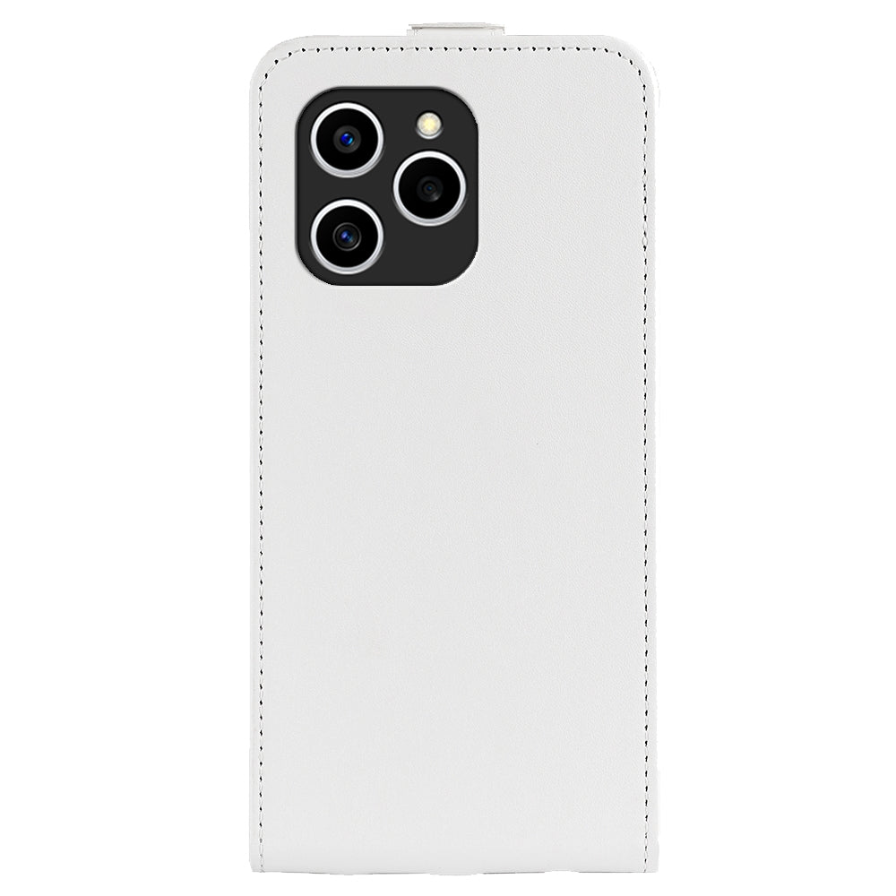 Honor 60 SE 5G Texture Vertical Flip Leather Wallet Case with Card Slot, PU TPU Shockproof Protective Cover, Anti-Drop Magnetic Folio Phone Case