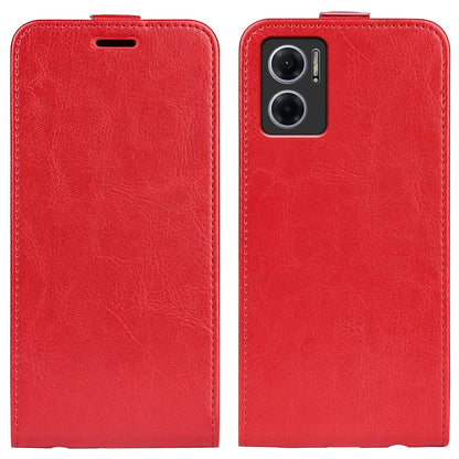 Xiaomi Redmi 10 5G Texture Vertical Flip Leather Wallet Case with Card Slot, PU TPU Shockproof Protective Cover, Anti-Drop Magnetic Folio Phone Case