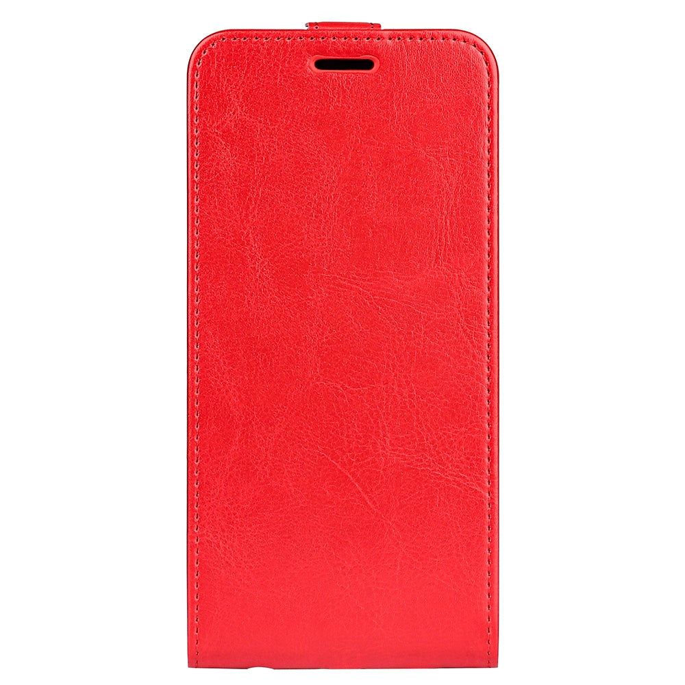 Motorola Moto E32 4G Texture Vertical Flip Leather Wallet Case with Card Slot, PU TPU Shockproof Protective Cover, Anti-Drop Magnetic Folio Phone Case