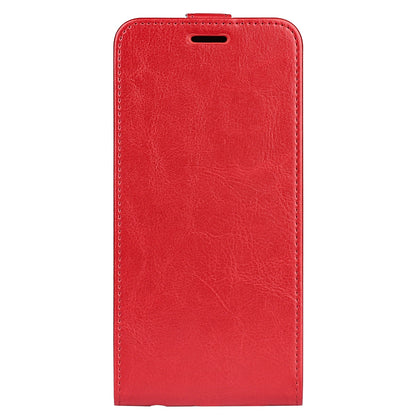 Motorola Moto Edge 2022 Texture Vertical Flip Leather Wallet Case with Card Slot, PU TPU Shockproof Protective Cover, Anti-Drop Magnetic Folio Phone Case