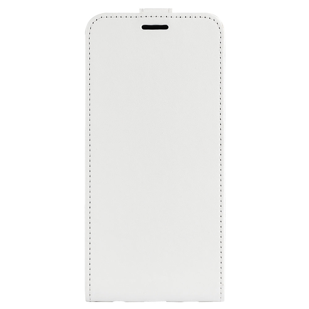 OPPO A58 5G Texture Vertical Flip Leather Wallet Case with Card Slot, PU TPU Shockproof Protective Cover, Anti-Drop Magnetic Folio Phone Case