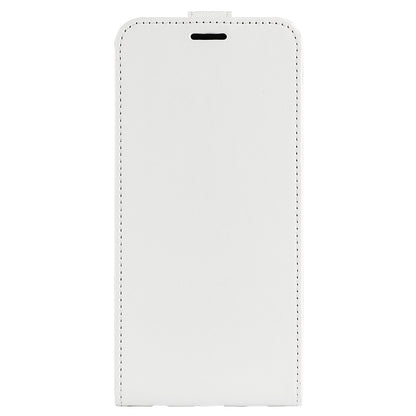 OPPO A58 5G Texture Vertical Flip Leather Wallet Case with Card Slot, PU TPU Shockproof Protective Cover, Anti-Drop Magnetic Folio Phone Case