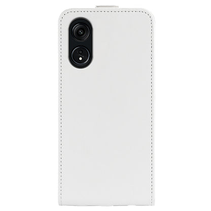 OPPO A1 Pro 5G Texture Vertical Flip Leather Wallet Case with Card Slot, PU TPU Shockproof Protective Cover, Anti-Drop Magnetic Folio Phone Case