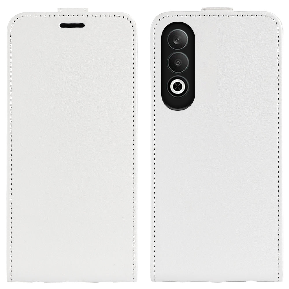 OPPO K12 Texture Vertical Flip Leather Wallet Case with Card Slot, PU TPU Shockproof Protective Cover, Anti-Drop Magnetic Folio Phone Case