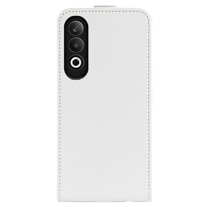 OPPO K12 Texture Vertical Flip Leather Wallet Case with Card Slot, PU TPU Shockproof Protective Cover, Anti-Drop Magnetic Folio Phone Case