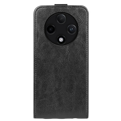 OPPO A3 Pro 5G Texture Vertical Flip Leather Wallet Case with Card Slot, PU TPU Shockproof Protective Cover, Anti-Drop Magnetic Folio Phone Case