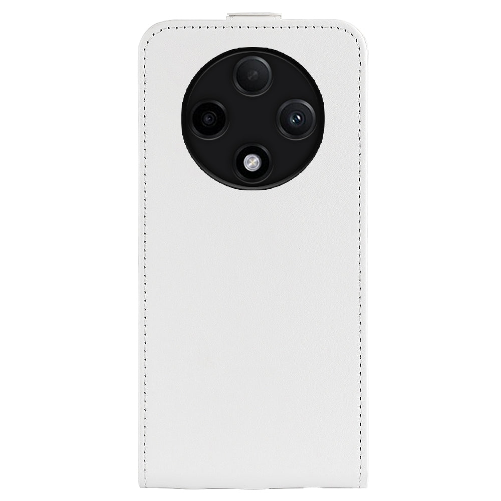 OPPO A3 Pro 5G Texture Vertical Flip Leather Wallet Case with Card Slot, PU TPU Shockproof Protective Cover, Anti-Drop Magnetic Folio Phone Case