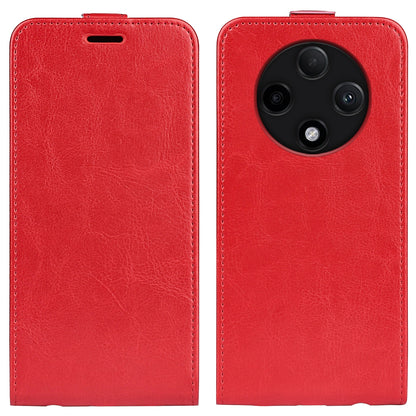 OPPO A3 Pro 5G Texture Vertical Flip Leather Wallet Case with Card Slot, PU TPU Shockproof Protective Cover, Anti-Drop Magnetic Folio Phone Case