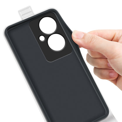 OPPO Reno11 F 5G Texture Vertical Flip Leather Wallet Case with Card Slot, PU TPU Shockproof Protective Cover, Anti-Drop Magnetic Folio Phone Case