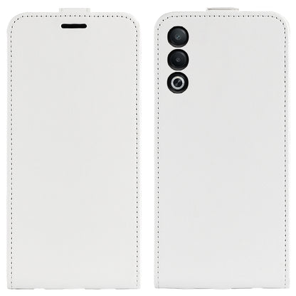 OPPO A3 Pro Texture Vertical Flip Leather Wallet Case with Card Slot, PU TPU Shockproof Protective Cover, Anti-Drop Magnetic Folio Phone Case
