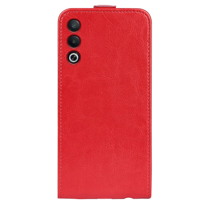 OPPO A3 Pro Texture Vertical Flip Leather Wallet Case with Card Slot, PU TPU Shockproof Protective Cover, Anti-Drop Magnetic Folio Phone Case