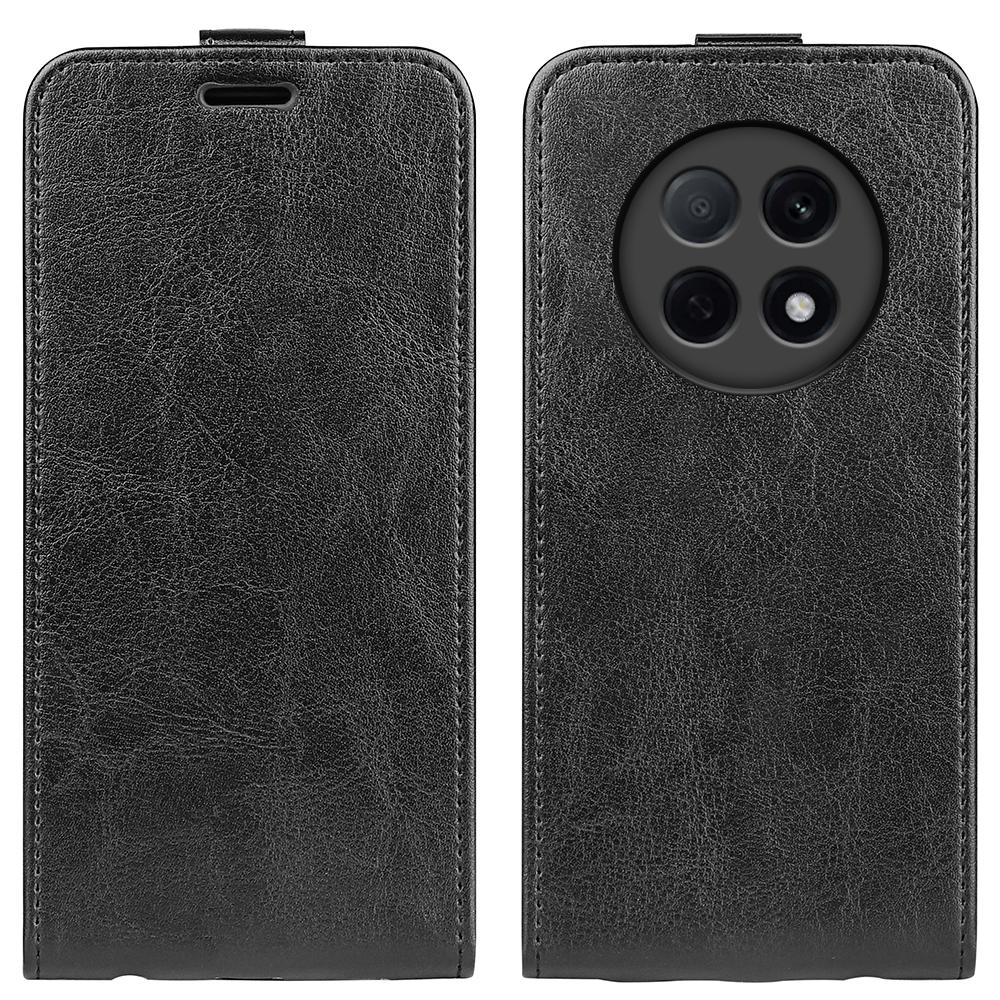 OPPO F29 Pro 5G Texture Vertical Flip Leather Wallet Case with Card Slot, PU TPU Shockproof Protective Cover, Anti-Drop Magnetic Folio Phone Case