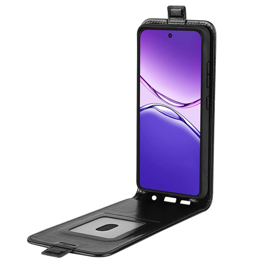 OPPO F29 Pro 5G Texture Vertical Flip Leather Wallet Case with Card Slot, PU TPU Shockproof Protective Cover, Anti-Drop Magnetic Folio Phone Case