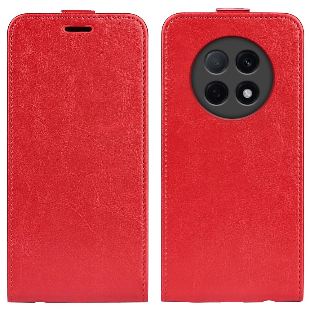 OPPO F29 Pro 5G Texture Vertical Flip Leather Wallet Case with Card Slot, PU TPU Shockproof Protective Cover, Anti-Drop Magnetic Folio Phone Case
