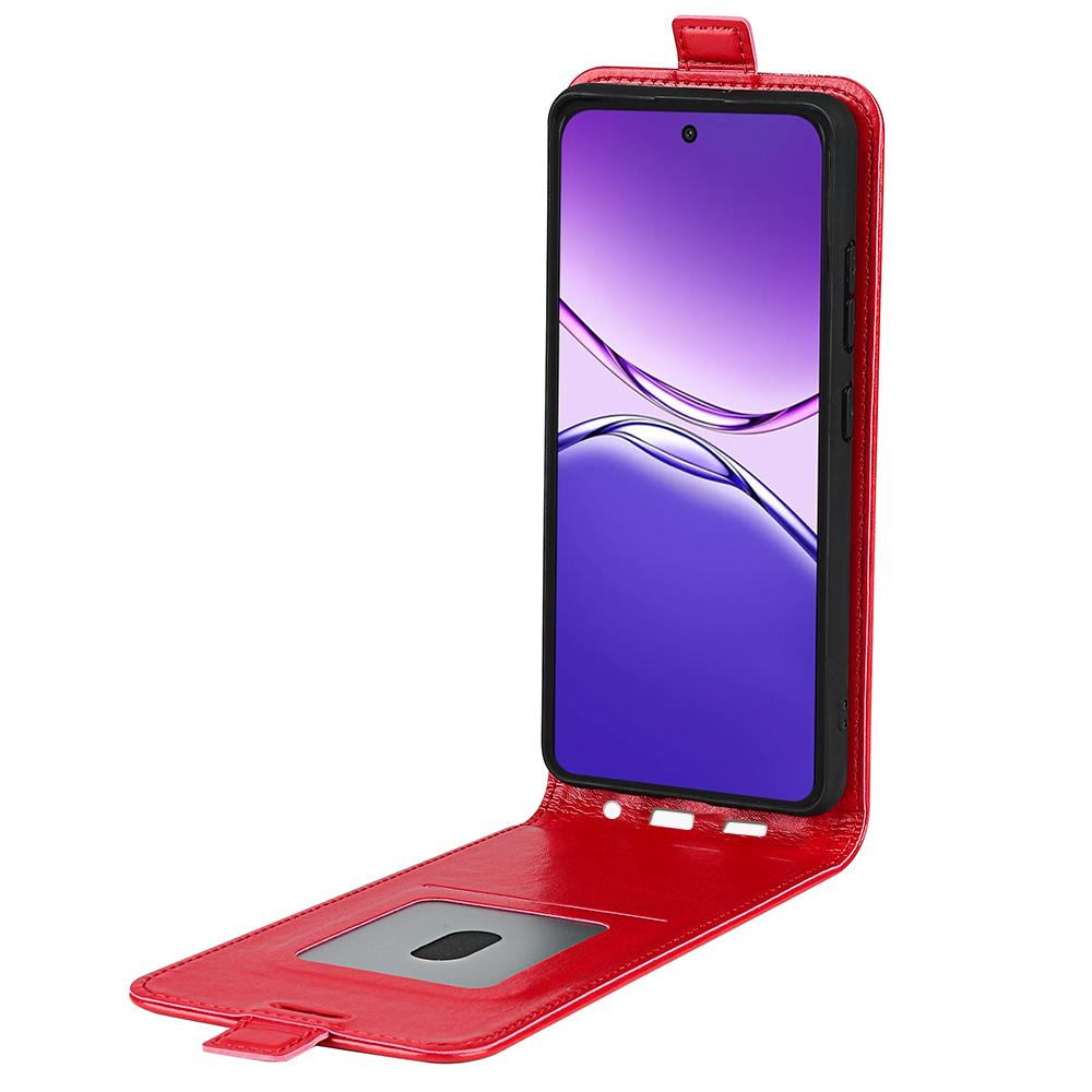 OPPO F29 Pro 5G Texture Vertical Flip Leather Wallet Case with Card Slot, PU TPU Shockproof Protective Cover, Anti-Drop Magnetic Folio Phone Case