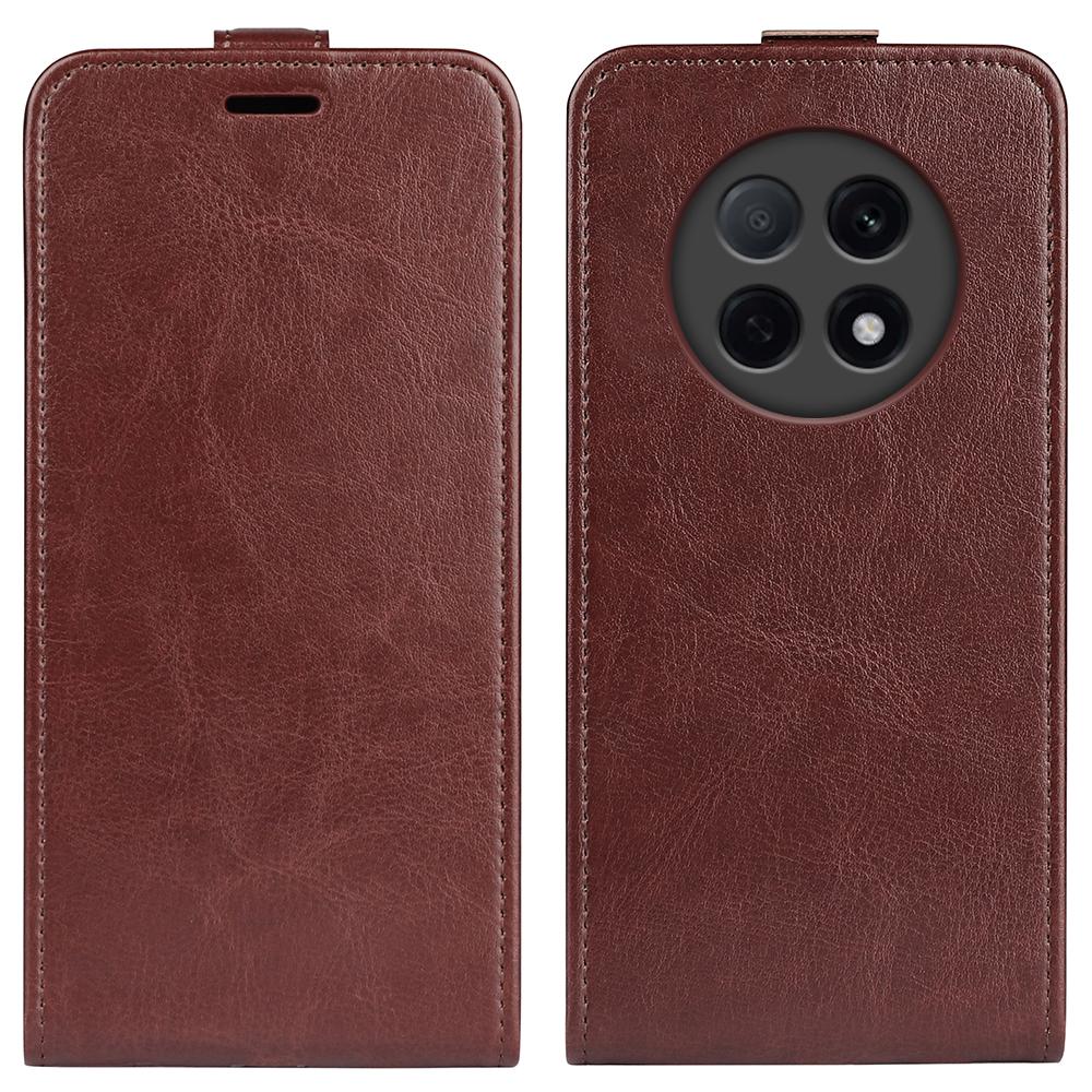 OPPO F29 Pro 5G Texture Vertical Flip Leather Wallet Case with Card Slot, PU TPU Shockproof Protective Cover, Anti-Drop Magnetic Folio Phone Case