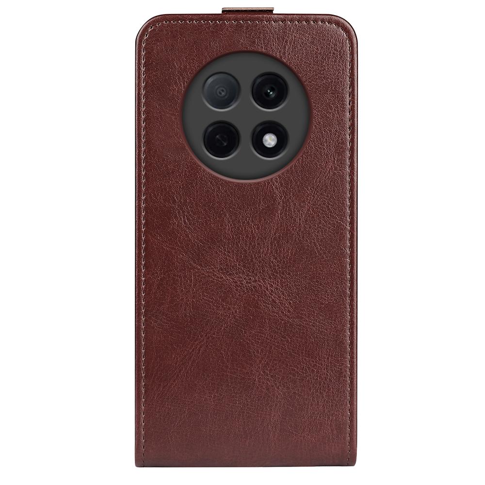 OPPO F29 Pro 5G Texture Vertical Flip Leather Wallet Case with Card Slot, PU TPU Shockproof Protective Cover, Anti-Drop Magnetic Folio Phone Case