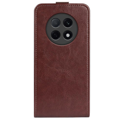 OPPO F29 Pro 5G Texture Vertical Flip Leather Wallet Case with Card Slot, PU TPU Shockproof Protective Cover, Anti-Drop Magnetic Folio Phone Case