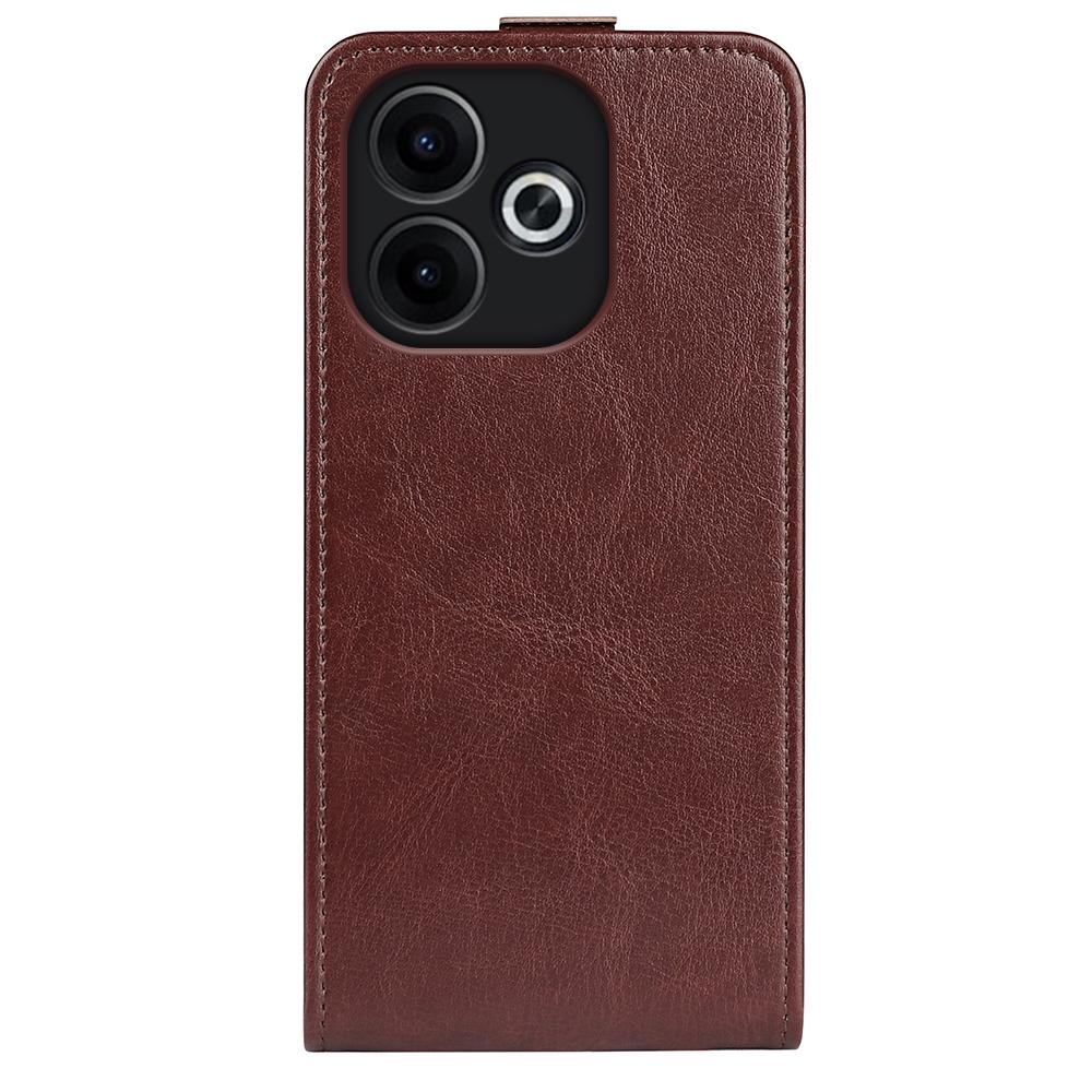 OPPO A5 Pro 5G Texture Vertical Flip Leather Wallet Case with Card Slot, PU TPU Shockproof Protective Cover, Anti-Drop Magnetic Folio Phone Case