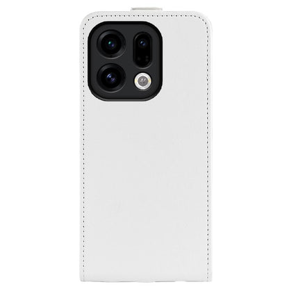 OPPO Find X9 Texture Vertical Flip Leather Wallet Case with Card Slot, PU TPU Shockproof Protective Cover, Anti-Drop Magnetic Folio Phone Case