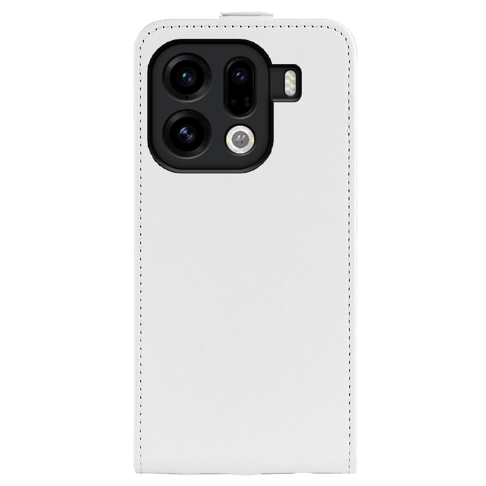 OPPO Find X9 Pro Texture Vertical Flip Leather Wallet Case with Card Slot, PU TPU Shockproof Protective Cover, Anti-Drop Magnetic Folio Phone Case