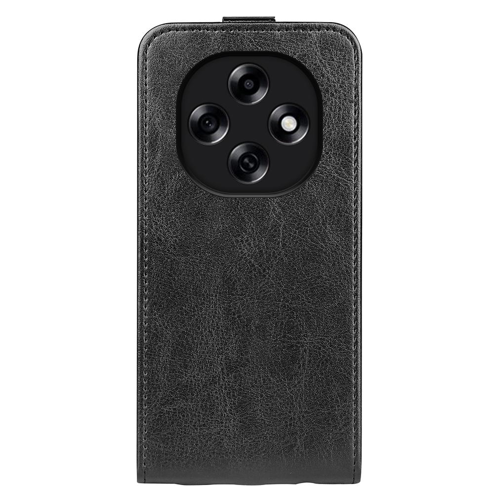 OPPO A6 Pro Texture Vertical Flip Leather Wallet Case with Card Slot, PU TPU Shockproof Protective Cover, Anti-Drop Magnetic Folio Phone Case