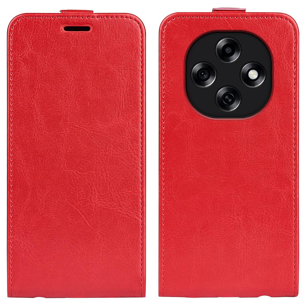 OPPO F31 5G Texture Vertical Flip Leather Wallet Case with Card Slot, PU TPU Shockproof Protective Cover, Anti-Drop Magnetic Folio Phone Case